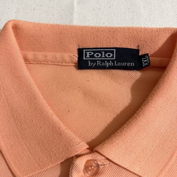 Polo Ralph Lauren Big Pony Number 3 Orange Shirt Size XXL (Runs small) - Picture 3 of 12